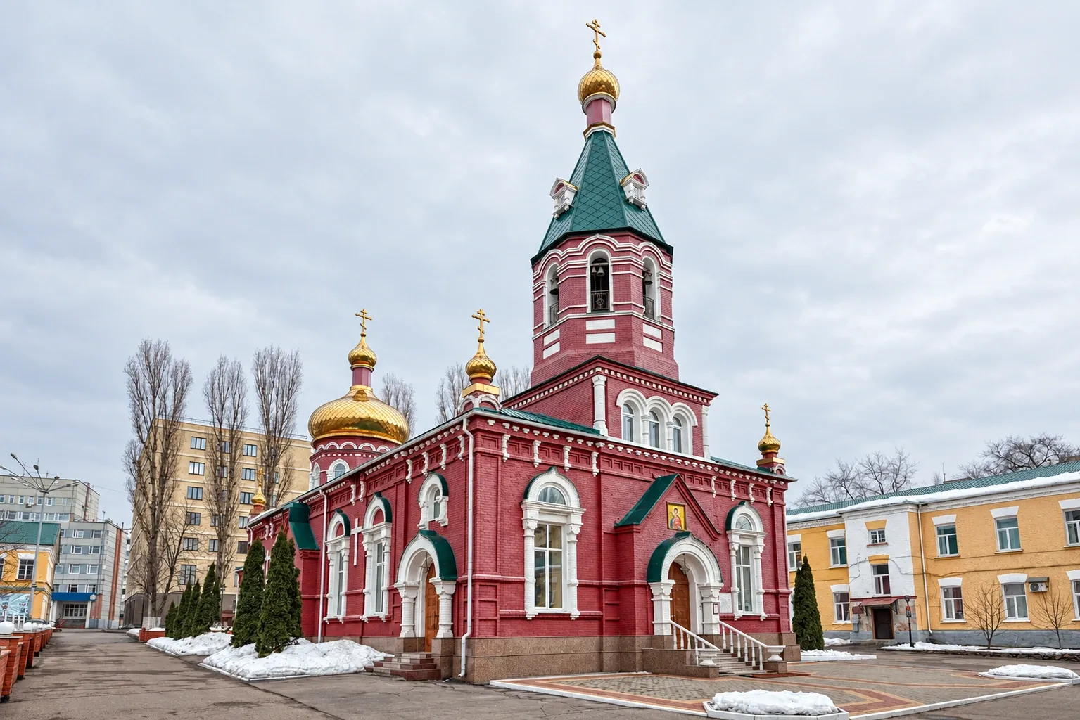 Церковь Пантелеимона Целителя при Военно-воздушной академии имени Жуковского и Гагарина, г. Воронеж